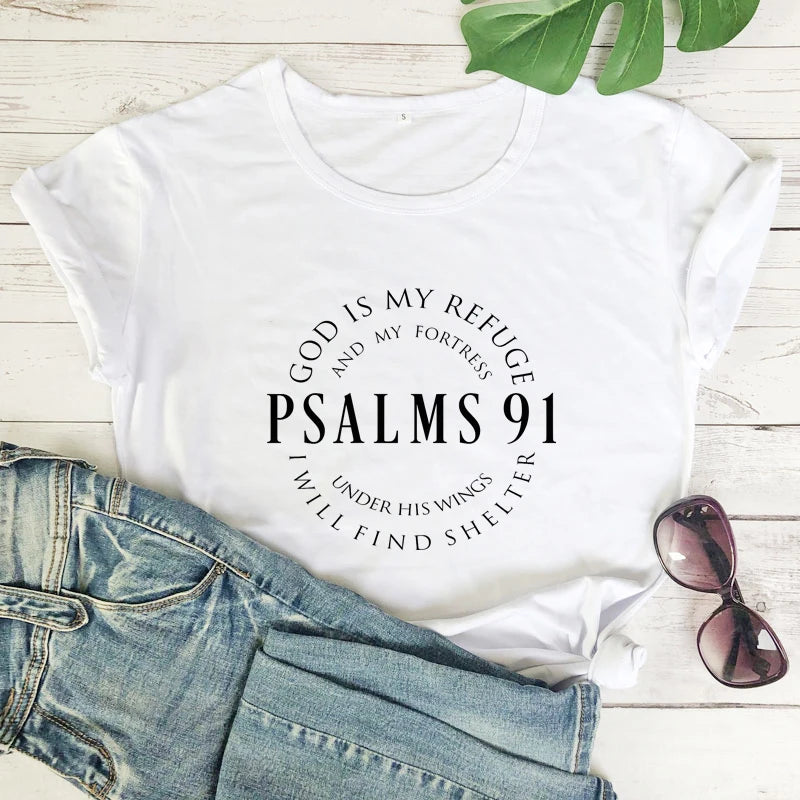 Psalm 91 100% Cotton T-Shirt