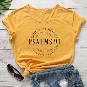 Psalm 91 100% Cotton T-Shirt