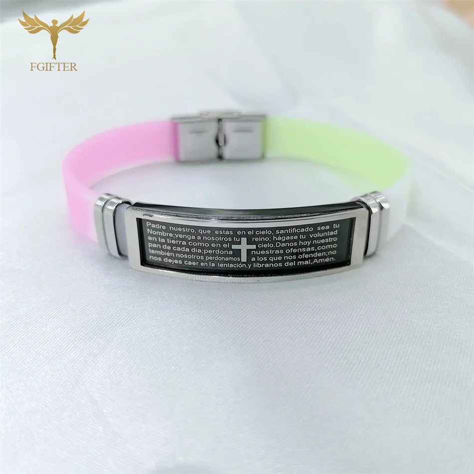 Bible Prayer Letter Bracelets
