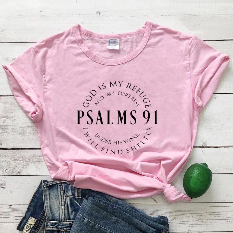 Psalm 91 100% Cotton T-Shirt