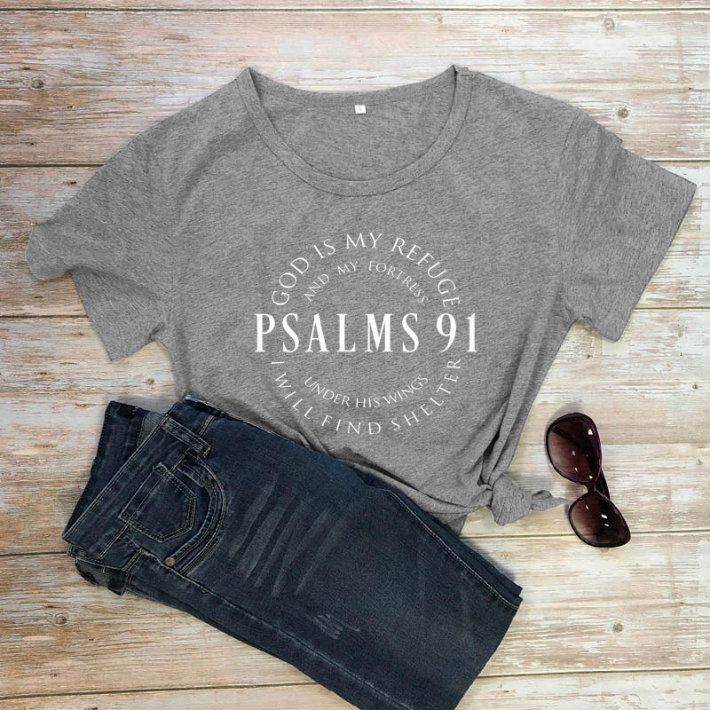 Psalm 91 100% Cotton T-Shirt