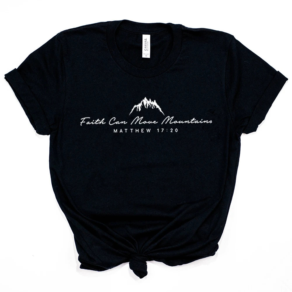 Jesus Faith Can Move Mountains T-Shirt