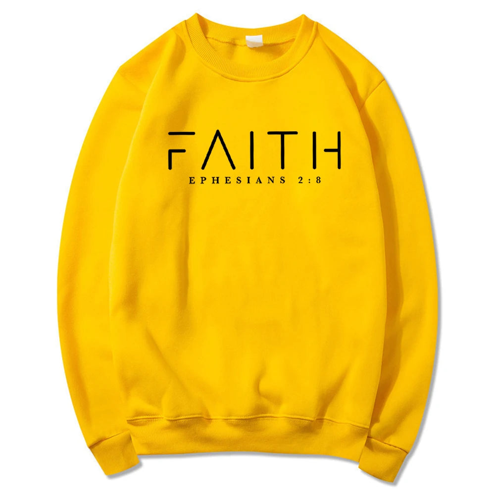 Trendy Faith Sweatshirt Bible Verse  Hoodie