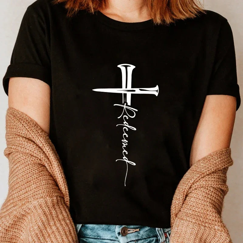 Redeemed Cross Nails T-Shirt