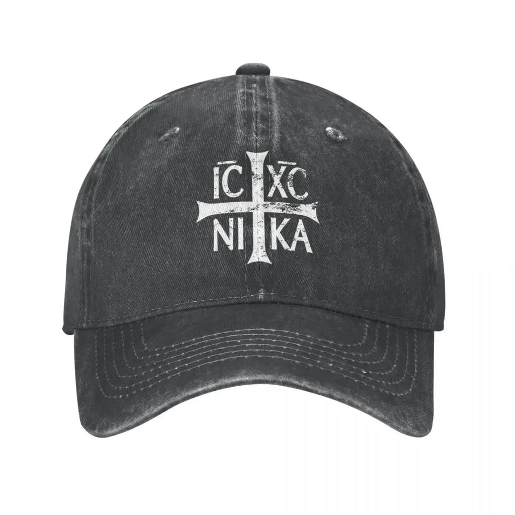 Casual IC XC NIKA Cross Christian Orthodox Baseball Cap