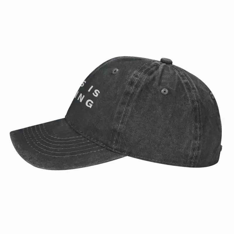 Cotton Jesus Is My King Baseball Cap