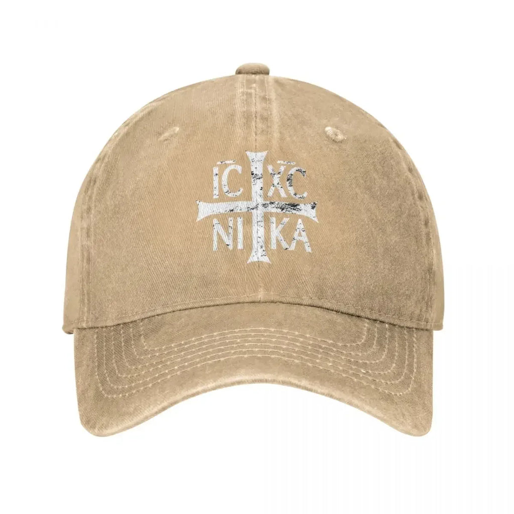 Casual IC XC NIKA Cross Christian Orthodox Baseball Cap