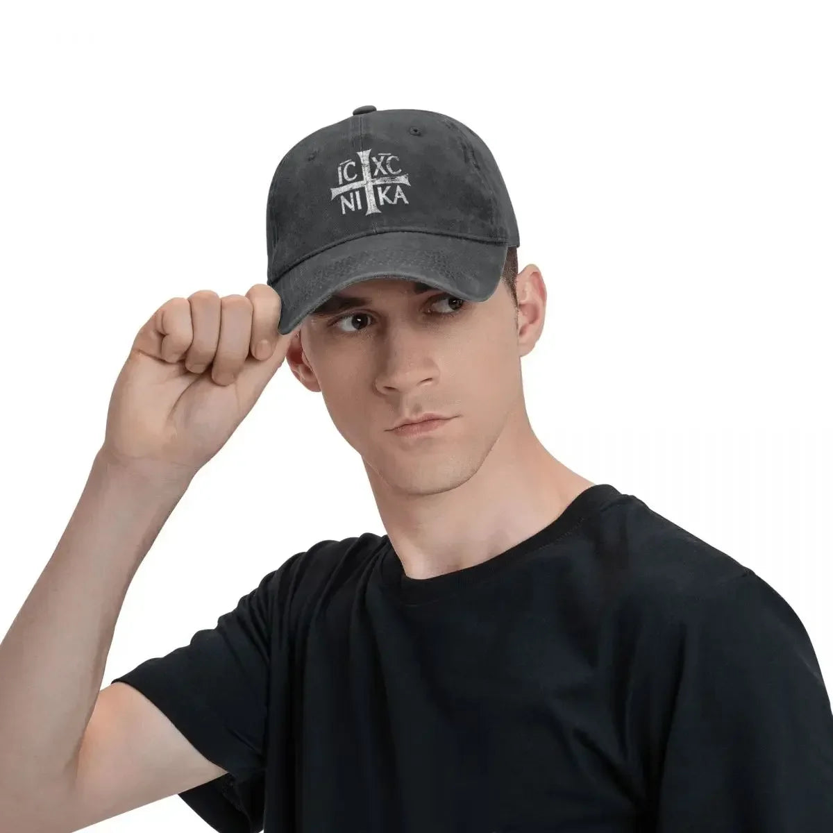 Casual IC XC NIKA Cross Christian Orthodox Baseball Cap
