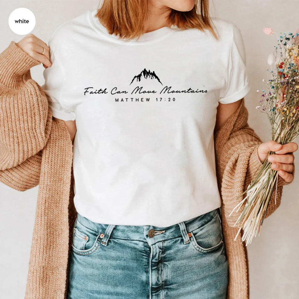 Jesus Faith Can Move Mountains T-Shirt