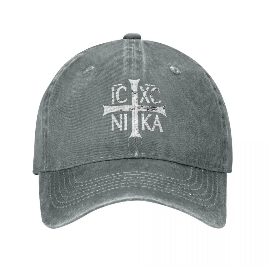 Casual IC XC NIKA Cross Christian Orthodox Baseball Cap
