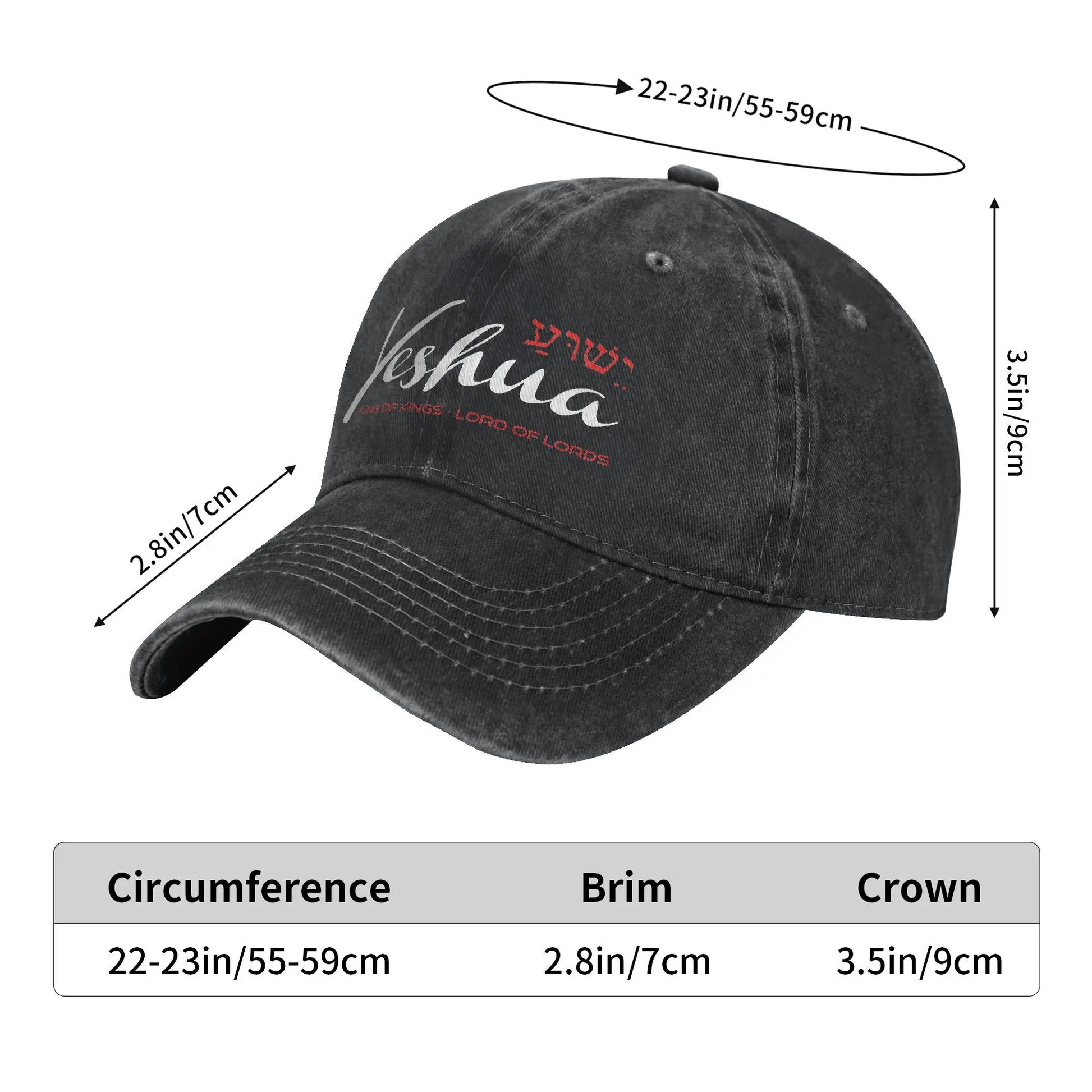 King of Kings Lord of Lords Baseball Cap