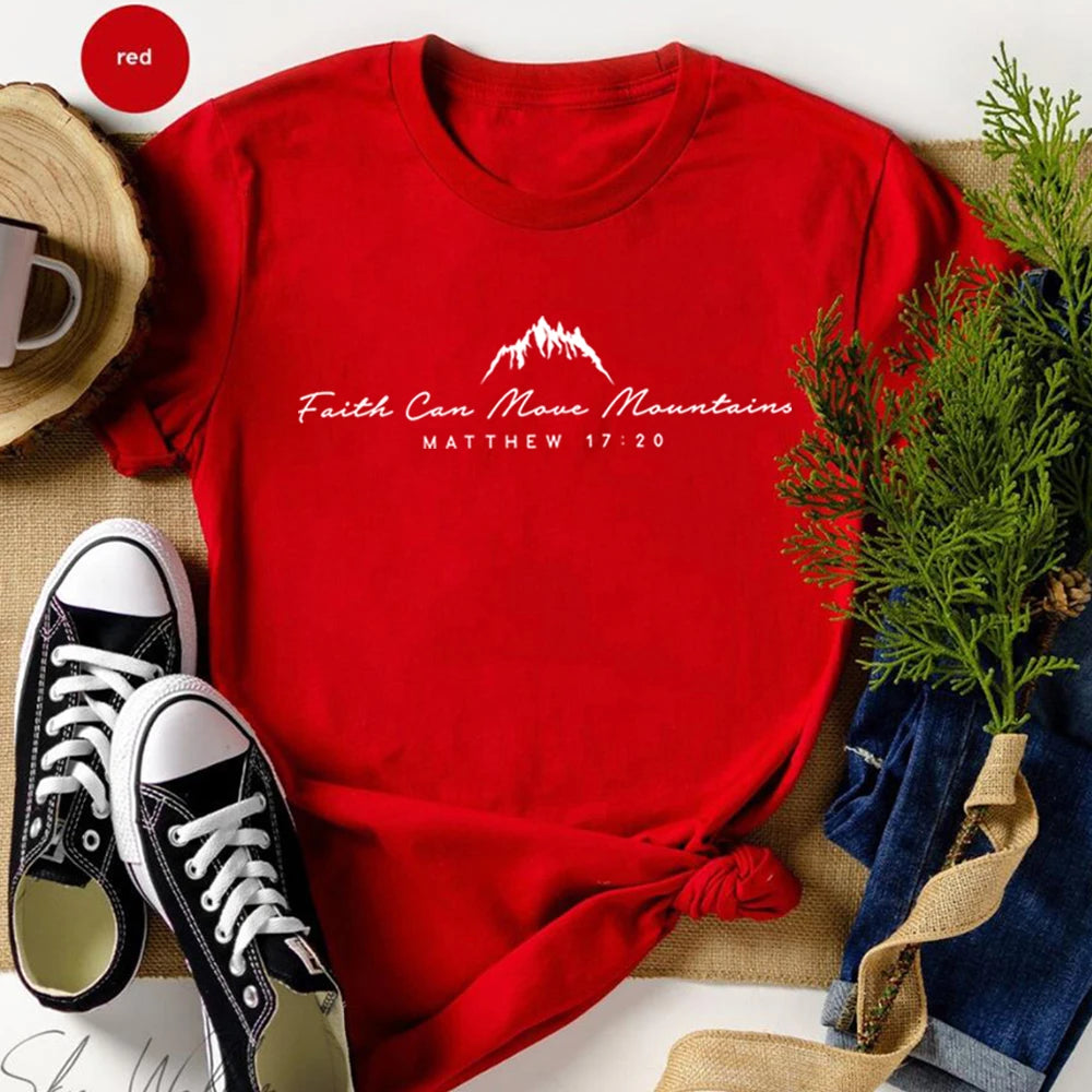 Jesus Faith Can Move Mountains T-Shirt